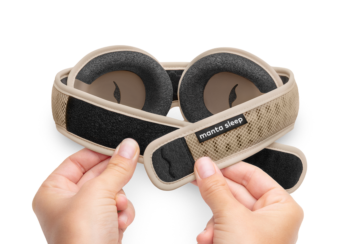 Manta PRO Sleep Mask - Tranquil Taupe image 4